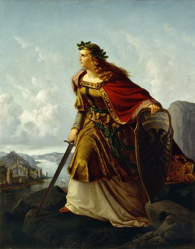 Germania à la garde du Rhin - Lorenz Clasen
