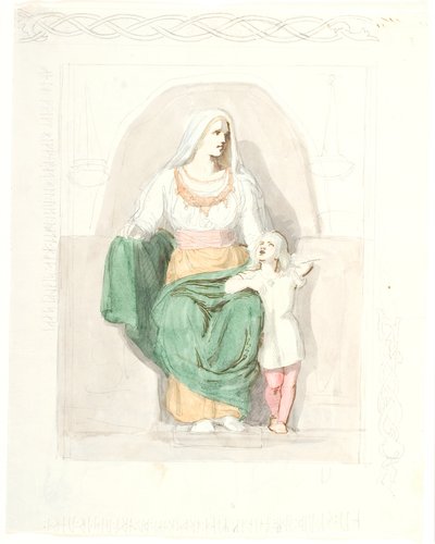 Frigga avec Gersimi - Lorenz Frølich