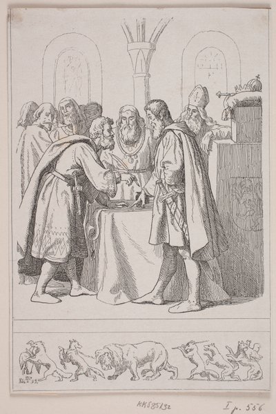 Illustration pour "Christophe II. La dissolution complète du royaume" - Lorenz Frølich