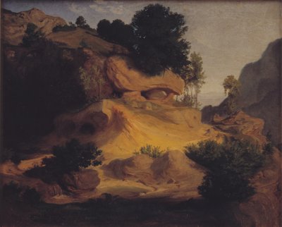 Paysage près de Subiaco, Italie - Lorenz Frølich