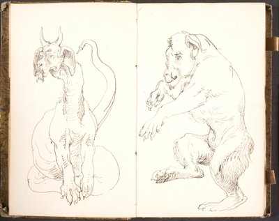 Carnet de croquis n° 29. Dresde 1845-1846 - Lorenz Frølich