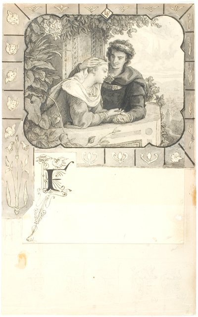 Jeune couple amoureux - Lorenz Frølich