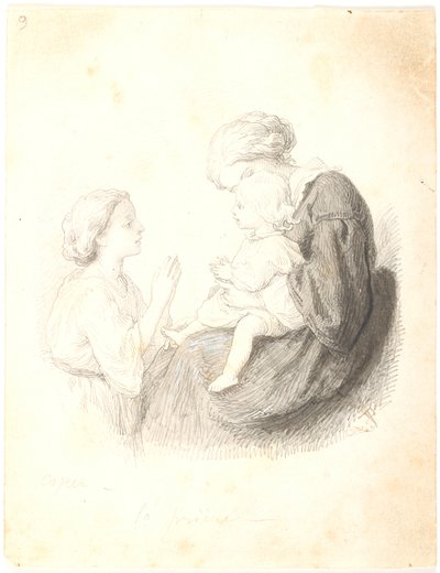 La prière du matin - Lorenz Frølich