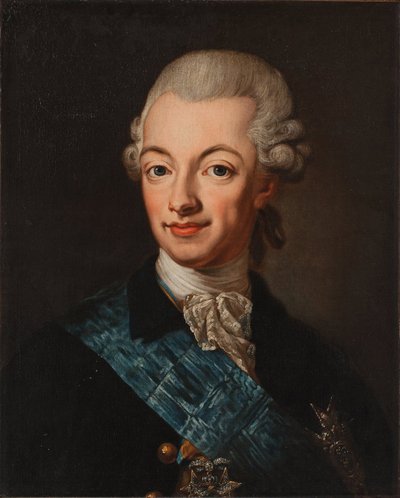 Portrait de Gustave III de Suède, vers 1790 - Lorenz II Pasch