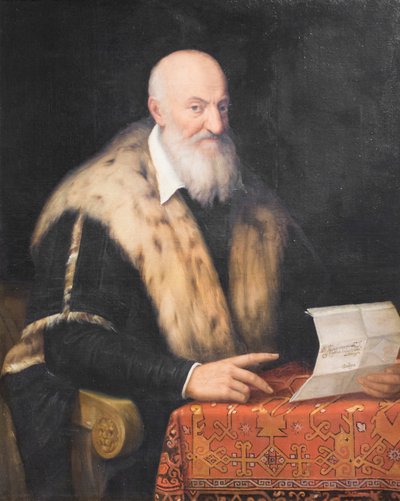 Portrait de Quaranta Malvasia, vers 1570-76 - Lorenzo (c.1530 76) Sabatini