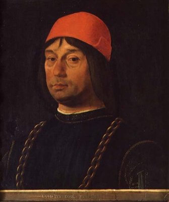 Portrait de Giovanni Bentivoglio, c.1492 - Lorenzo Costa