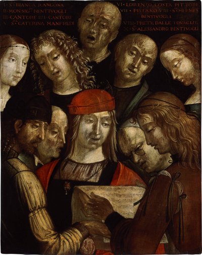 La famille Bentivoglio - Lorenzo Costa