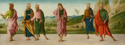 Le Miracle du Catafalque (panneau C), vers 1500-1506 - Lorenzo Costa