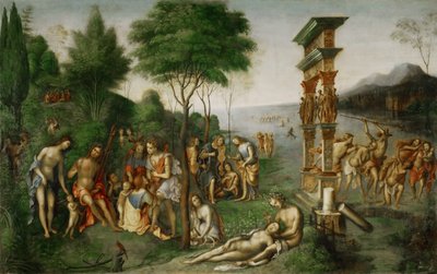 Le règne de Comus, entre 1506 et 1511 - Lorenzo Costa