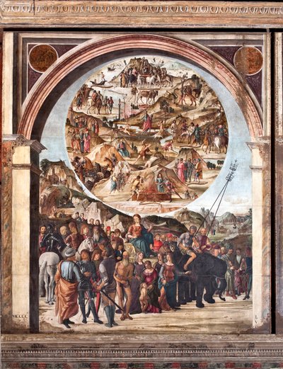 Triomphe de la renommée, épisodes de l