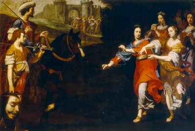 Triomphe de David - Lorenzo Lippi