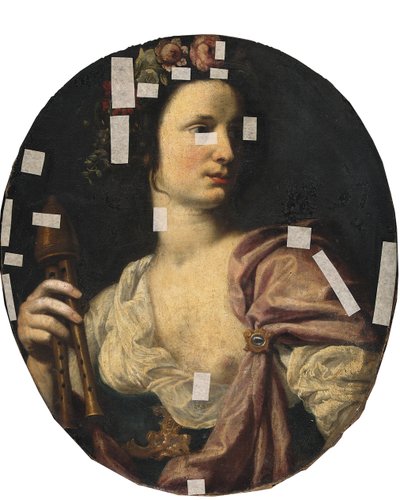 La muse Euterpe - Lorenzo Lippi