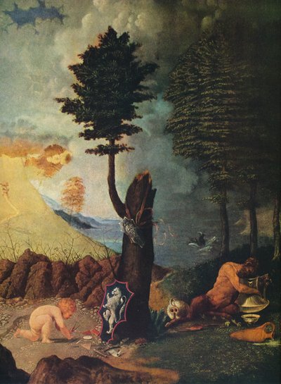 Allégorie de la Vertu et du Vice - Lorenzo Lotto