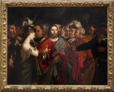 Le Christ et la femme adultère - Lorenzo Lotto