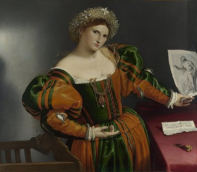 Portrait de femme (Lucrèce) - Lorenzo Lotto