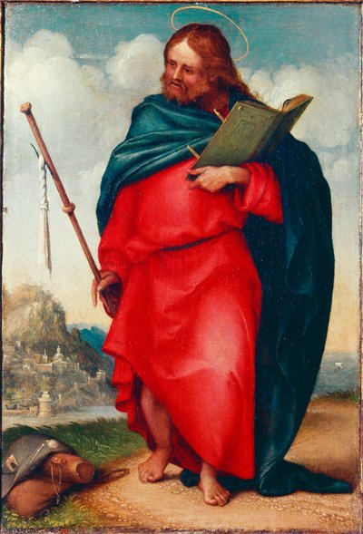 Représentation de Saint Jacques le Pèlerin - Lorenzo Lotto