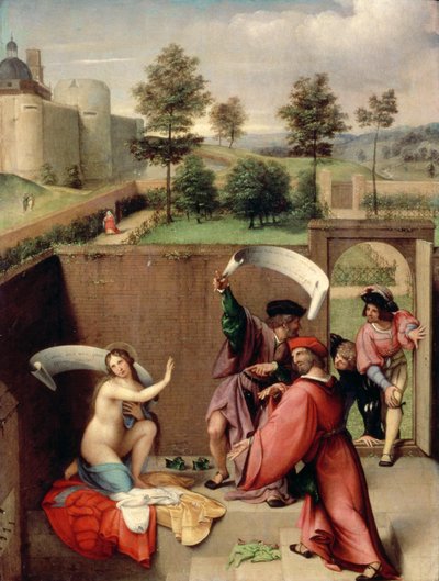 Suzanne et les vieillards, 1517 - Lorenzo Lotto