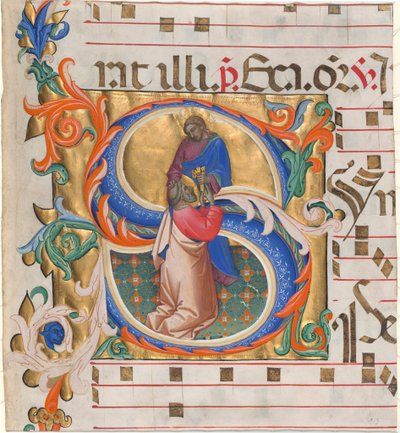 Le Christ donnant les clés à Saint Pierre - Lorenzo Monaco