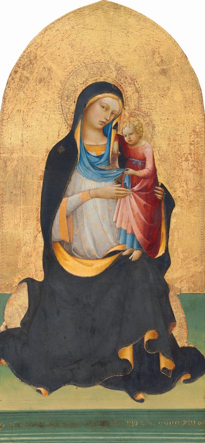 Madone et Enfant, 1413 - Lorenzo Monaco