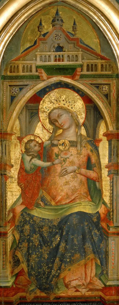 Madone et Enfant, 1372 - Lorenzo Veneziano