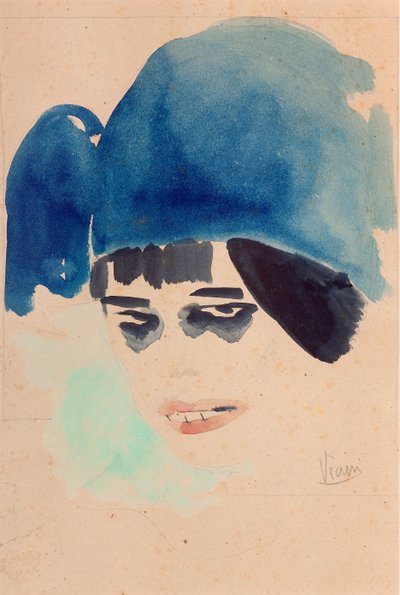 Portrait, c.1912 - Lorenzo Viani