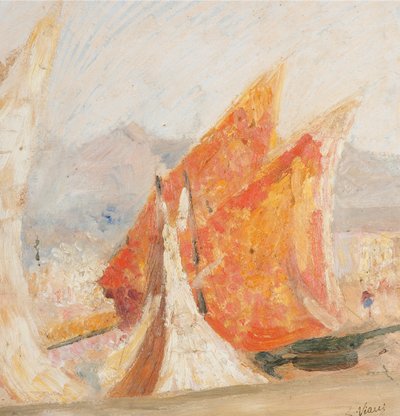Viareggio disparue (Voiles), 1942 - Lorenzo Viani