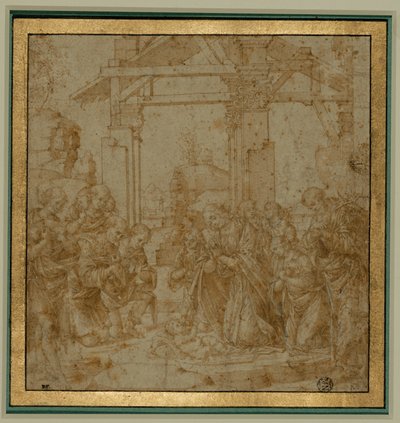Adoration des bergers ... - Lorenzo di Credi