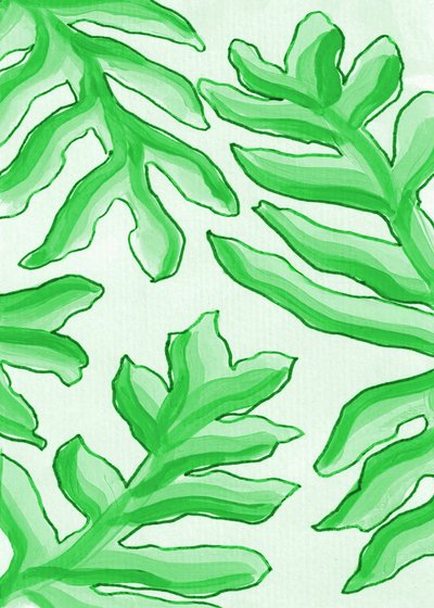 Feuillage vert frais - Lori Ann Folz