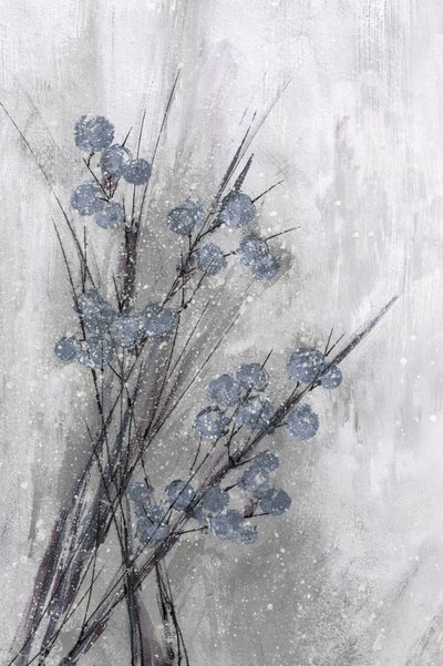 Branches bleues givrées - Lori Ann Folz
