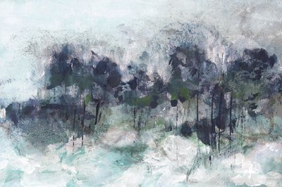 Abstraction de forêt brumeuse - Lori Ann Folz