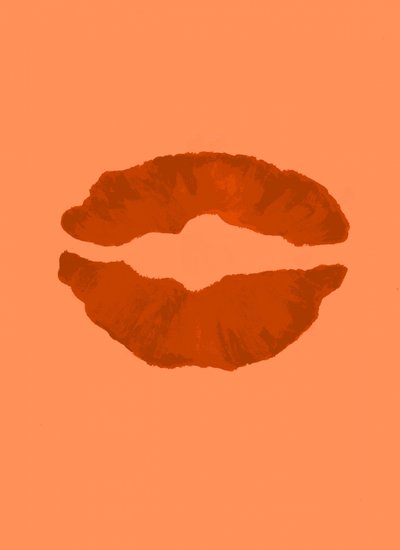 Des lèvres orange flamboyantes - Lori Ann Folz