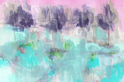 Paysage abstrait serein - Lori Ann Folz