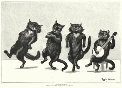 Chats dansants - Louis (after) Wain