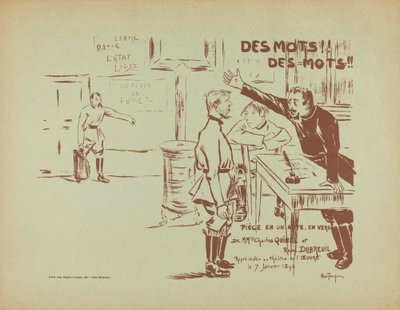 Des mots ! Des mots !, 1896 - Louis Abel Truchet