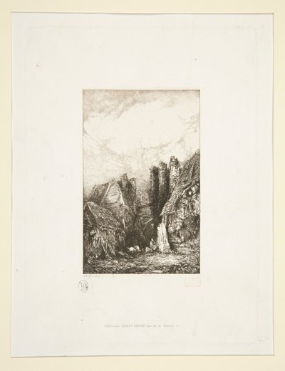 Village - Louis Adolphe Hervier