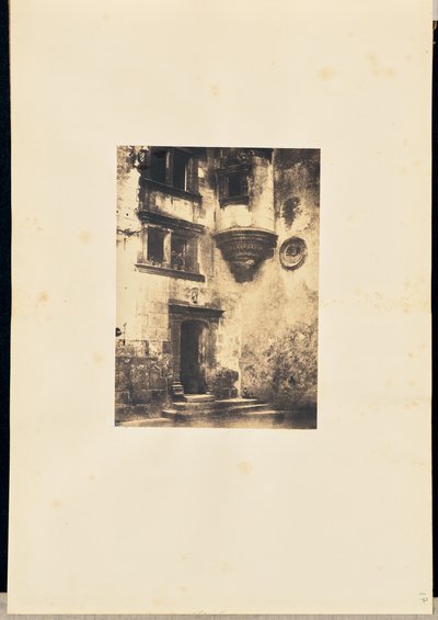 [Escaliers et entrée d