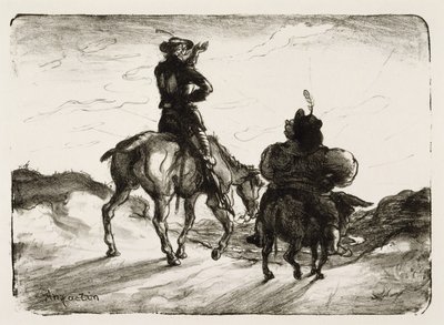 Don Quichotte et Sancho Panza - Louis Anquetin