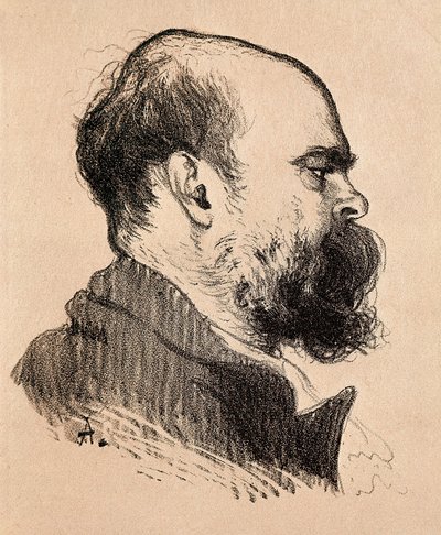 Portrait de Paul Verlaine - Louis Anquetin