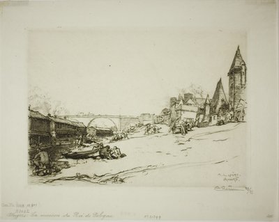 Angers : La maison du roi de Pologne - Louis Auguste Lepère
