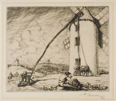 Le Moulin des Chapelles - Louis Auguste Lepère
