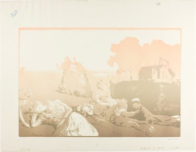 Bucolique moderne - Louis Auguste Lepère