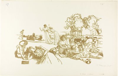 Bucolique moderne - Louis Auguste Lepère