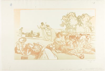 Bucolique moderne - Louis Auguste Lepère