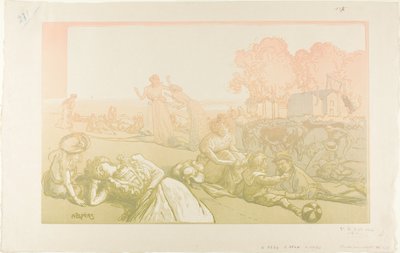Bucolique moderne - Louis Auguste Lepère