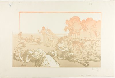 Bucolique moderne - Louis Auguste Lepère