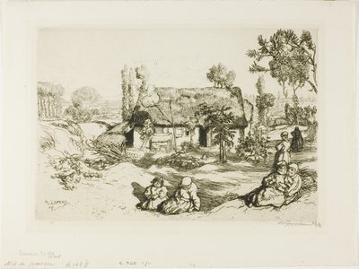 Nid des pauvres - Louis Auguste Lepère