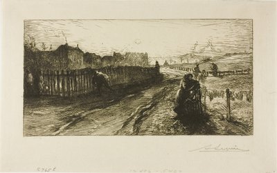 Outside Walls, Porte de Versailles - Louis Auguste Lepère