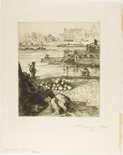 Public Wharf, Quai de la Gare - Louis Auguste Lepère