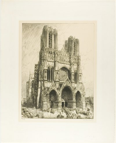 Cathédrale de Reims - Louis Auguste Lepère