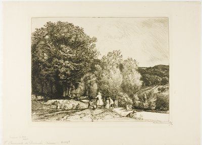 Marche du dimanche - Louis Auguste Lepère